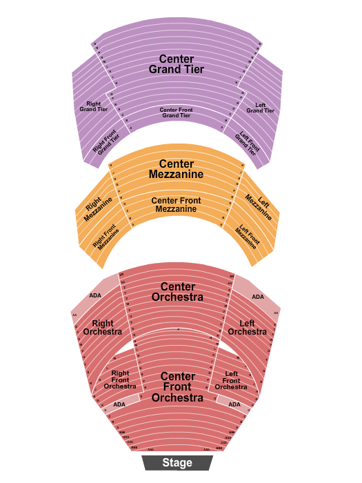 Cobb Energy Performing Arts Centre Shen Yun Performing Arts Seating Chart